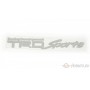 Шильд "TRD Sports" Для Toyota, Самоклеящийся, Цвет: Хром, 1 шт. (80mm*14mm)