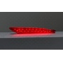 Светодиодные вставки в задний бампер "Red" для Hyundai Elantra MD «2010+»