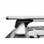 Багажник на крышу для Skoda Superb 2 (2008-2015) универсал | на рейлинги | LUX Классик и LUX Элегант