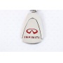 Брелок металлический с логотипом "Infiniti" «Silver»
