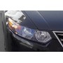 Накладки на передние фары (реснички) для Honda Accord 8 2008-2012 | глянец (под покраску)
