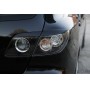 Накладки на задние фонари (реснички) для Mazda 3 BK хэтчбэк 2003-2008 | глянец (под покраску)