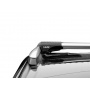 Багажник на Toyota Highlander 2 U40 (2007-2013) | на рейлинги | LUX ХАНТЕР L46
