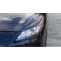 Накладки на передние фары (реснички) для Mazda 3 BL 2010-2013 | глянец (под покраску)