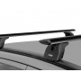 Багажник на крышу Audi Q7 (4L) 2005-2015 | на низкие рейлинги | LUX БК-2