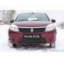Зимняя заглушка решетки переднего бампера для Renault Sandero 2009-2013 | шагрень