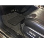Коврики 3д с бортами Nissan Tiida 2 2015- | темно-серые, ворсовые