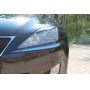 Накладки на передние фары (реснички) для Lexus IS 2005-2010 | глянец (под покраску)