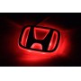 Эмблема со светодиодной подсветкой Honda красного цвета «92x75»