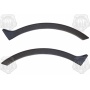 Накладки на внутренние задние арки для Хендай Санта Фе 3 2012-2018 | шагрень