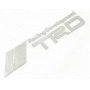 Шильд "TRD Sports" Для Toyota, Самоклеящийся. Цвет: Хром, 1 шт. «180mm*35mm»