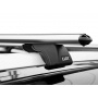 Багажник на крышу для Kia Rio X-Line и Rio X | на рейлинги | LUX Классик и LUX Элегант