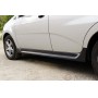 Тюнинг обвес порогов для Chevrolet Aveo Хэтчбек 5 дверей 2006-2012 | глянец (под покраску)