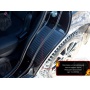 Накладки на пороги задних арок для Mitsubishi Outlander XL 2007-2012 | шагрень