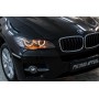 Накладки на передние фары (реснички) для BMW X6 (E71) 2010-2014 | глянец (под покраску)