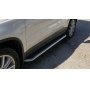 Пороги подножки Volkswagen Тiguan 1 2007-2017 | алюминиевые или нержавеющие