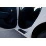 Накладки на внутренние пороги дверей для Renault Sandero 2014+/2018+ и Sandero Stepway 2014+/2018+ | шагрень