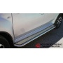 Пороги подножки Nissan Terrano 2014+ | алюминиевые или нержавеющие