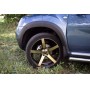 Накладки на колёсные арки для Renault Duster 2010-2014 | шагрень