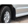 Брызговики (широкие) с выносом 50мм для Toyota Hilux 2011-2015 | шагрень
