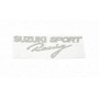 Шильд "Suzuki Sport Racing" Для Suzuki. Самоклеящийся «90mm*32mm»