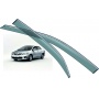 Дефлекторы боковых окон с хромированным молдингом, OEM Style «седан» для TOYOTA Corolla