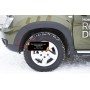 Накладки на колёсные арки для Renault Duster 2015+ | шагрень
