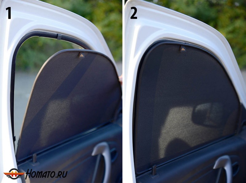 Каркасные шторки ТРОКОТ для Peugeot 407 (2004-2011) | на магнитах