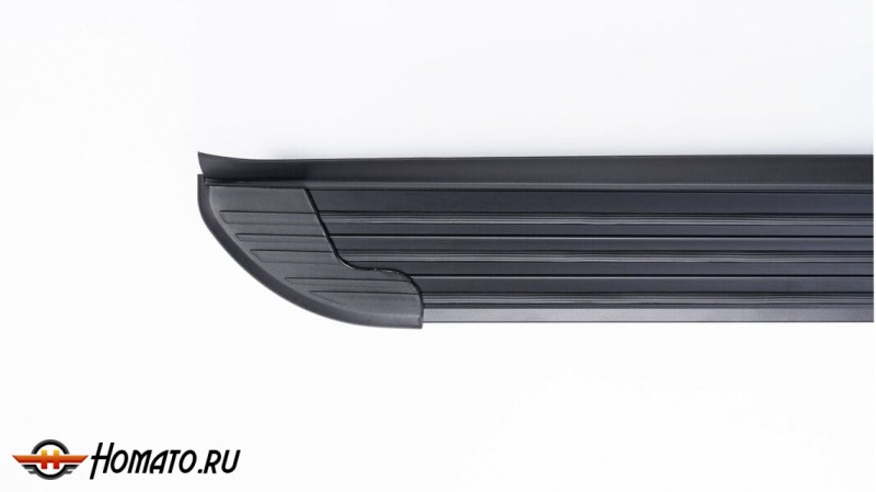 Пороги подножки Volvo XC60 2008-2013 | алюминиевые или нержавеющие