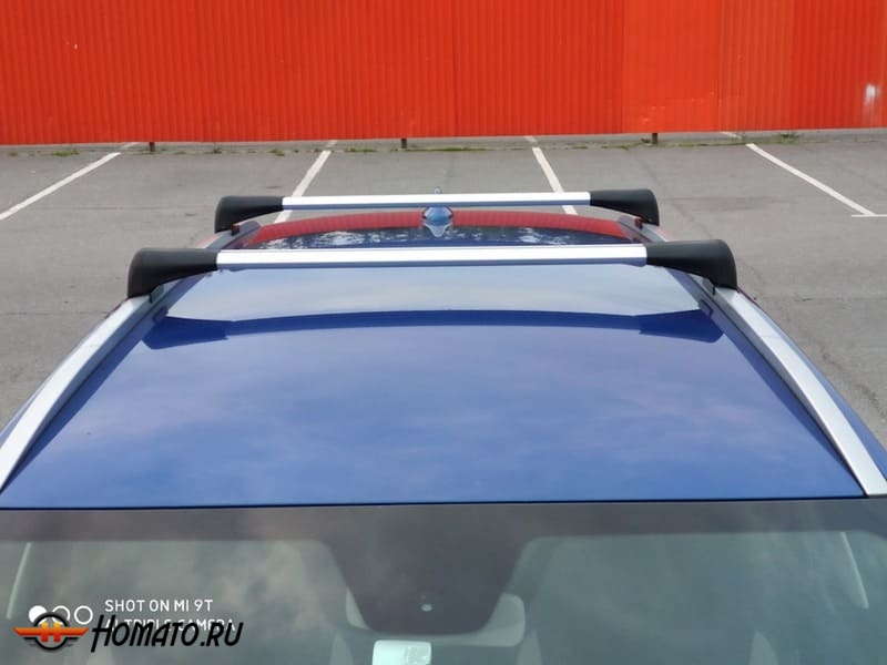Багажник для Chevrolet TrailBlazer 2 2013-2015 | на штатные низкие рейлинги | LUX Bridge
