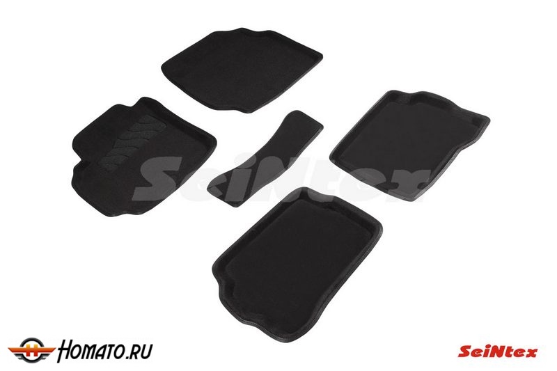 3D коврики Nissan Almera classic (B10) 2006-2013 | Премиум | Seintex