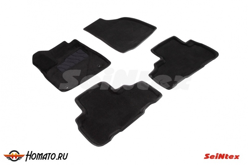 3D коврики Toyota Highlander III 2013-2019 | Премиум | Seintex