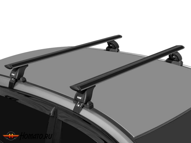 Багажник на крышу Kia Cerato 3 (2013-2018) | за дверной проем | LUX БК-1