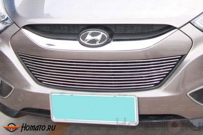 Решетка бампера Hyundai ix35 - СЕРЕДИНА