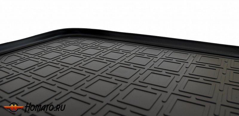 Коврик в багажник Lada Largus Cross CNG 2012+ (универсал) | черный, Norplast