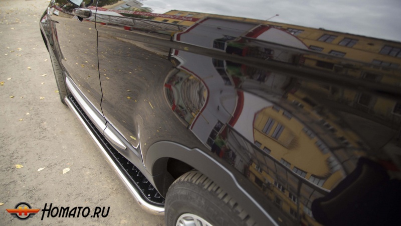 Пороги подножки Range Rover Evoque 2011-2018 | алюминиевые или нержавеющие