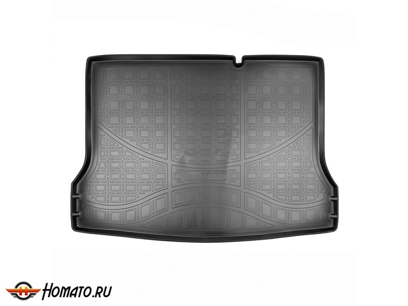 Коврик в багажник Nissan Tiida C13 HB 2015+ | черный, Norplast