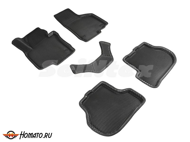 3D EVA коврики с бортами Skoda Octavia A5 2008-2013 | Премиум