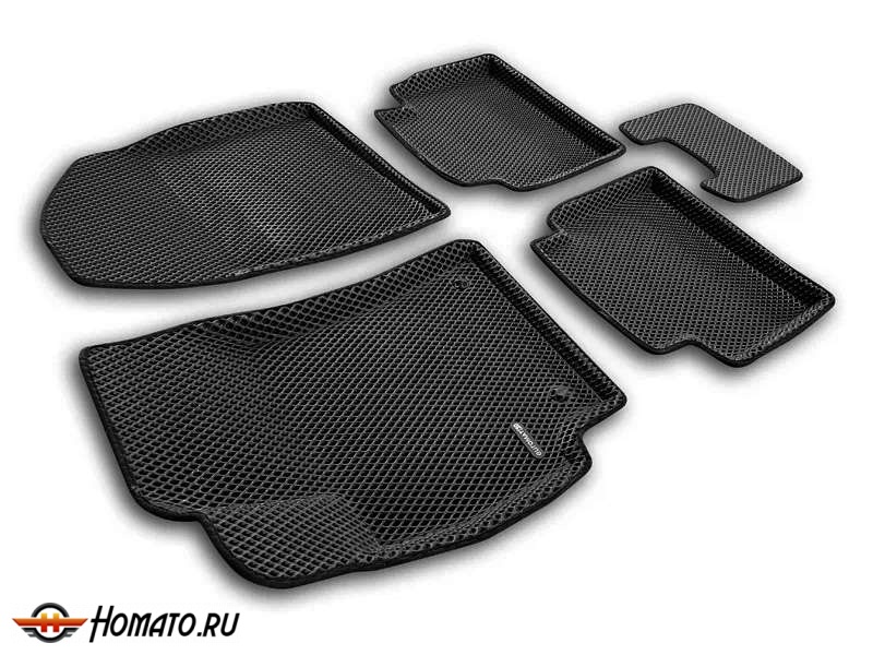3D EVA коврики Форд Мондео 5 2015-2019 | с бортами