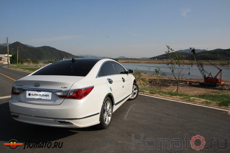 Дефлекторы окон Autoclover «Корея» для Hyundai Sonata  YF  2011+