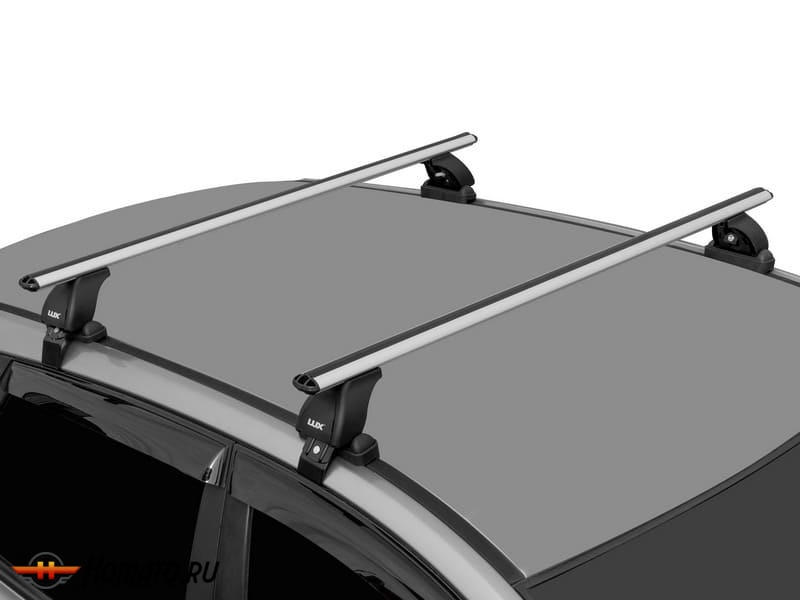 Багажник на крышу Ford Fiesta MK7 2017+ седан/хэтчбек | за дверной проем | LUX БК-1