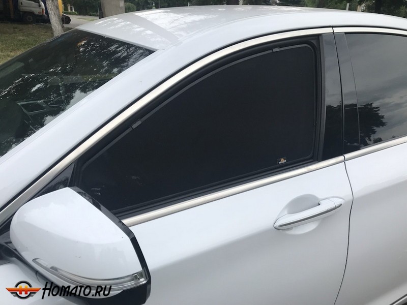 Каркасные шторки ТРОКОТ для Nissan Sentra (В17) 2012-2017 | на магнитах