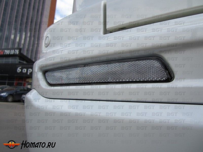 Светодиодные вставки в задний бампер "White" для Honda CR-V «2011»