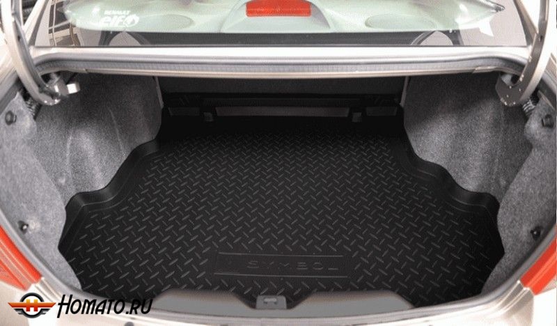 Коврик в багажник Opel Insignia HB 2009+ (с докаткой) | черный, Norplast
