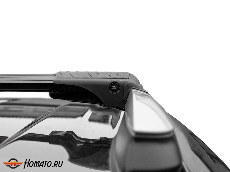 Багажник на Mercedes-Benz GLE W166 (2015-2018) | на рейлинги | LUX ХАНТЕР L56
