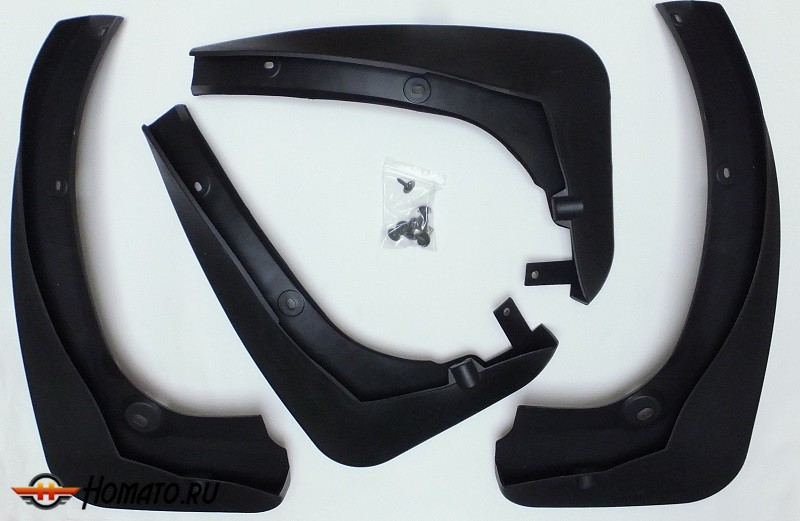 Брызговики OEM, «комплект передние+задние» для BMW X3 "10-