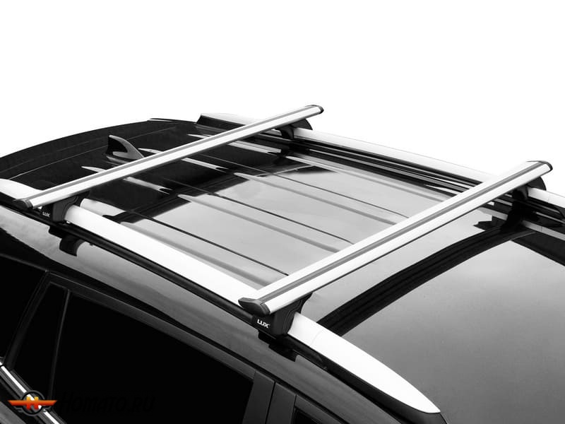 Багажник на крышу для Nissan Qashqai 1 J10 (2006-2013) | на рейлинги | LUX Классик и LUX Элегант