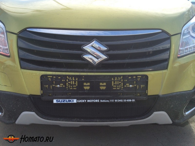 Защита радиатора для Suzuki SX4 (2014-2016) дорестайл | Стандарт