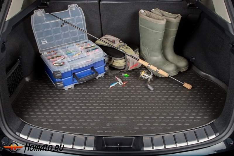Коврик багажника для LAND ROVER Range Rover Sport 2015- внед. с рейлингами / Ленд Ровер Рендж Ровер Спорт