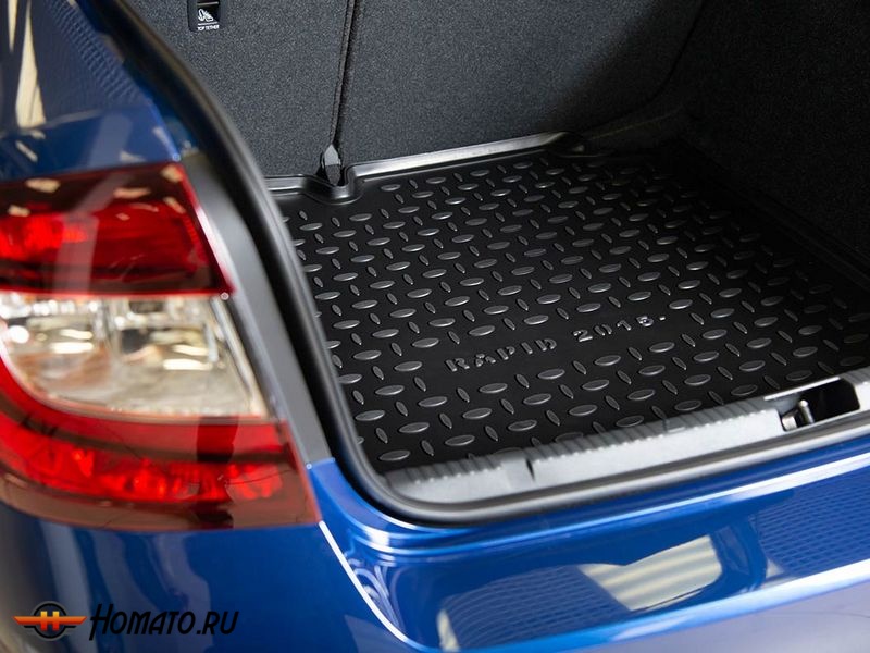 Коврик в багажник Volkswagen Polo Sedan V 2010-2019 | Seintex